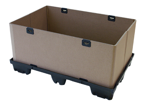 Conteneur carton Supply chain