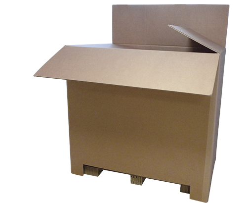 Palette carton avec sa ceinture ajustable